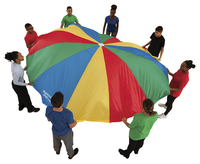 Image for FlagHouse SuperChute Parachute, 24 Inches, Handle-Free from School Specialty