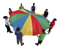 Image for FlagHouse SuperChute Parachute, 12 Foot Diameter from School Specialty