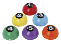 Image for FlagHouse Inflatable Numbered Domes Set, Set of 6 from School Specialty