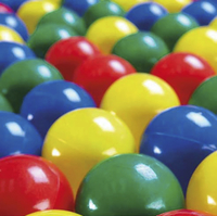 Image for FlagHouse Pool Balls, Set of 250, Assorted Colors from School Specialty