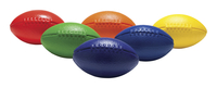 Image for FlagHouse Squeezy Foam Football, Set of 6, Assorted Colors from School Specialty