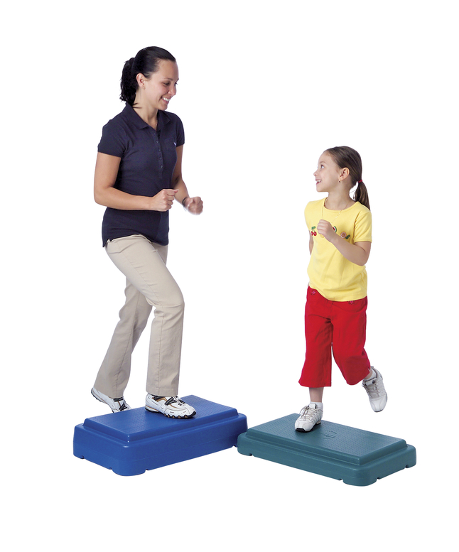 Image for FlagHouse Fitness Step, 6 Inch, Blue from School Specialty