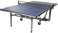 Image for FlagHouse Premier II Table Tennis Table, 9 x 5 Feet x 30 Inches, Blue from School Specialty