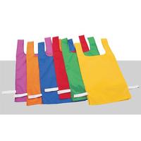 Image for Plain Nylon Pinnie, Kelly, Each from School Specialty
