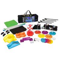 Image for FlagHouse 4Fun Deluxe Glow-in-the-Dark Mini Golf Set from School Specialty