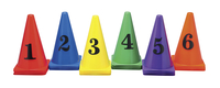 Image for FlagHouse Numbered Cones, Set of 36 from School Specialty