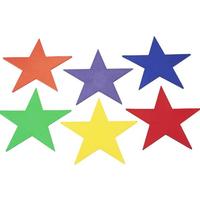 Image for Spot Markers, Star, Assorted Colors, Set of 6 from School Specialty