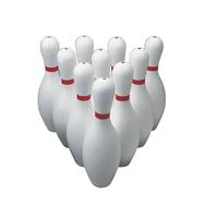 Image for Poly Bowling Pins, Weighted, Set of 10 from School Specialty