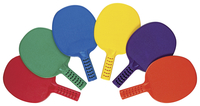 Image for Soft Unbreakable Table Tennis Paddle, Set of 6 from School Specialty