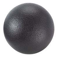 Image for Super Skin Coated Foam Ball, 7 Inches, Black from School Specialty