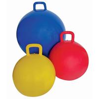 Image for FlagHouse Loop-Handled Hop Ball, Small, Yellow from School Specialty