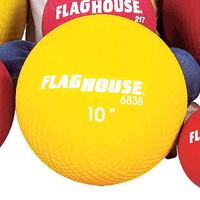 Image for FlagHouse Playground Ball, 10 Inches, Red from School Specialty