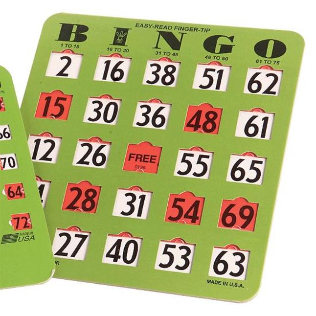 Easy Read Bingo Cards Set Of 25