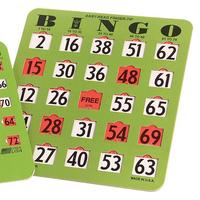 Image for Easy Read Bingo Cards, Set of 25 from School Specialty