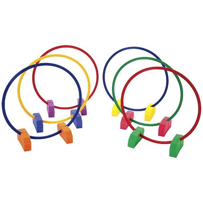 Image for Hoop Holders, Assorted Colors, Set of 12 from School Specialty