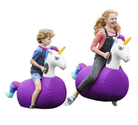 Image for Inflatable Hop & Go, Unicorn, Set of 2 from School Specialty