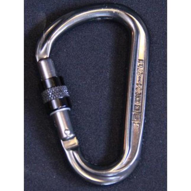 Image for Aluminum HMS Carabiner Screwgate from School Specialty