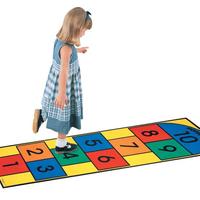 Image for Hopscotch Carpet, 3 x 8 Inches, 10 Inches, 160 Grams from School Specialty
