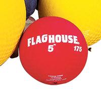 Image for FlagHouse Playground Ball, 5 Inches, Red from School Specialty