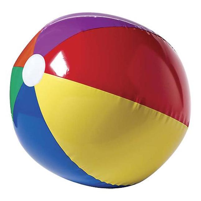 Image for Beach Ball, 16 Inch Diameter, Multicolored from School Specialty