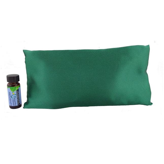 Image for Sleepy Time Pillow, Hunter Green Satin from School Specialty