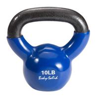 Image for Body Solid Vinyl Coated Colored Kettlebells, 10 lb from School Specialty