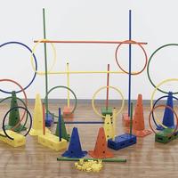 Image for Steeplecourse Pole-to-Hoop Connector, Set of 12 from School Specialty
