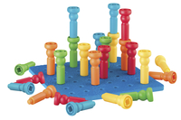 Image for Tall-Stackers Pegs and Pegboard Set from School Specialty