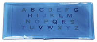 Image for Alpha, Numeric Gel Pads, Set of 4 from School Specialty