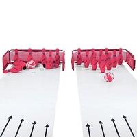 Image for FlagHouse Two Lane Foam Bowling Set from School Specialty