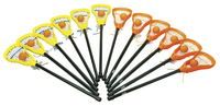 Image for FlagHouse Mini-Lacrosse Game Stick, Set of 12 from School Specialty