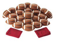 Image for FlagHouse Rubber Footballs, Youth Size, Super Set of 24 from School Specialty