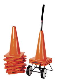 Image for FlagHouse Orange Weighted Cone Super Set, 18 Inches from School Specialty