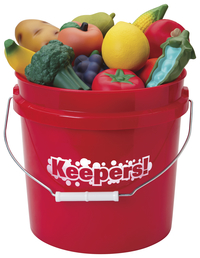 Image for FlagHouse Junior Keepers! Bucket Fruits and Veggies from School Specialty