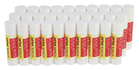 Image for School Smart Glue Stick, 0.28 Ounces, White and Dries Clear, Pack of 30 from School Specialty