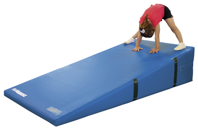 Image for FlagHouse Incline Mat, 36 x 72 x 16 Inches, Blue from School Specialty