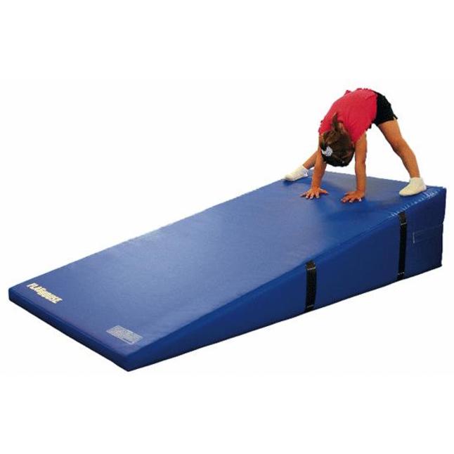 Image for FlagHouse Incline Mat, 48 x 24 x 14 Inches, Royal Blue from School Specialty
