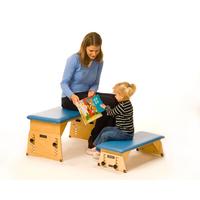 Image for Kaye Adjustable Tilting Bench, Extra Large, Regular from School Specialty