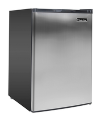 Image for Magic Chef 3-Cu. Ft. Upright Freezer, Black with Stainless Steel Door from School Specialty