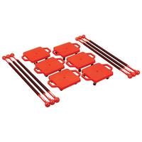 Image for Scooter Paddle Set, Red, 12 Pieces from School Specialty