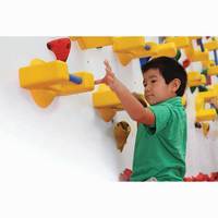 Image for Everlast Adaptive Traverse Wall, 8 x 4 Feet, Climbing Package, Cordless Mat Locking System from School Specialty