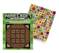 Image for Eureka Minecraft Mini Reward Charts With Stickers from School Specialty