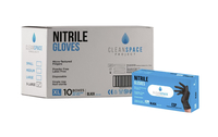 Image for Clean Space Project 5.5 Mil Industrial Nitrile Powder Free Gloves X-Large - 100 Per Box from School Specialty