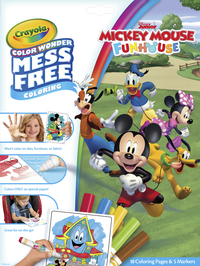 Image for Crayola Color Wonder Mickey Mouse FunHouse Activity Pad from School Specialty