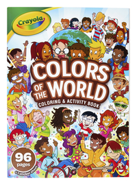 Image for Crayola Colors of the World Coloring & Activity Book from School Specialty