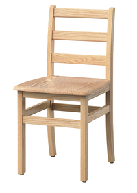 Image for Foundations Little Scholars Ladderback Teacher Chair, 18-Inch Seat from School Specialty