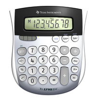 Texas Instruments TI-1795 SV Simple Calculator 2133237