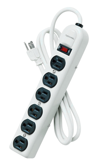Fellowes 6 Outlet Power Strip 6 Foot Cord Length 2134672