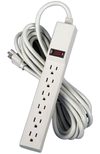 Fellowes 6 Outlet Power Strip 15 Foot Cord Length 2134677
