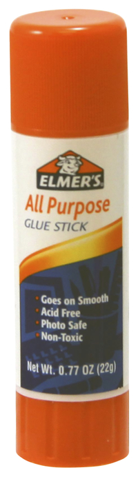 Elmer's All-Purpose Glue Stick, 0.77 Ounces, Clear Item Number 213964